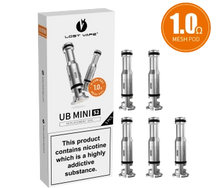 Carica l'immagine nel visualizzatore di Gallery, UB MINI coil resistenze di ricambio - LOST VAPE - 5 Pezzi