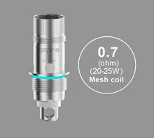 Carica l'immagine nel visualizzatore di Gallery, Testine Resistenze Nautilus BVC/2S MESH COIL/ Triton mini - Ohm 0.3/0.4/0.7/1.0/1.6/1.8 - 5 pezzi - Aspire