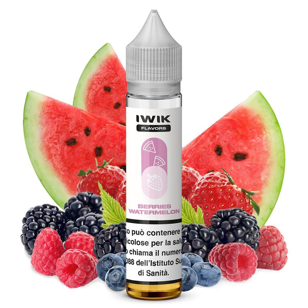 BERRIES WATERMELON - IWIK 10+10 mini shot (20ml.)