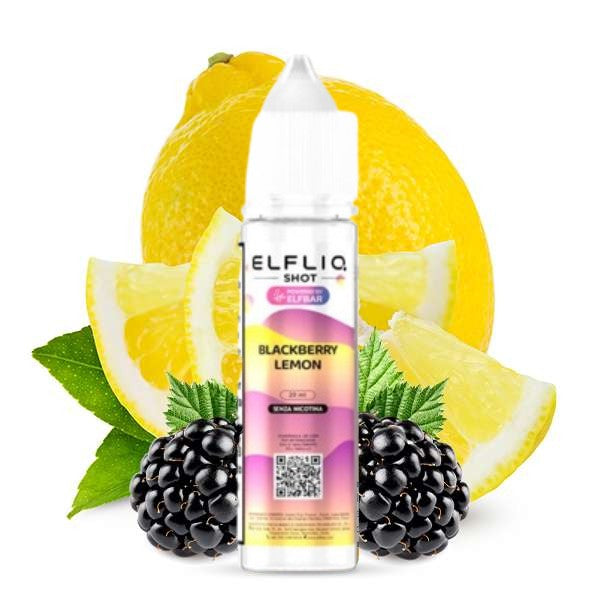 BLACKBERRY LEMON ELFLIQ shot 20+40 - ELFBAR