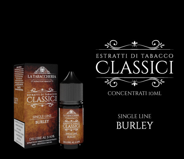 BURLEY aroma concentrato 10 ml - Linea Estratti di Tabacco Classici - LA TABACCHERIA