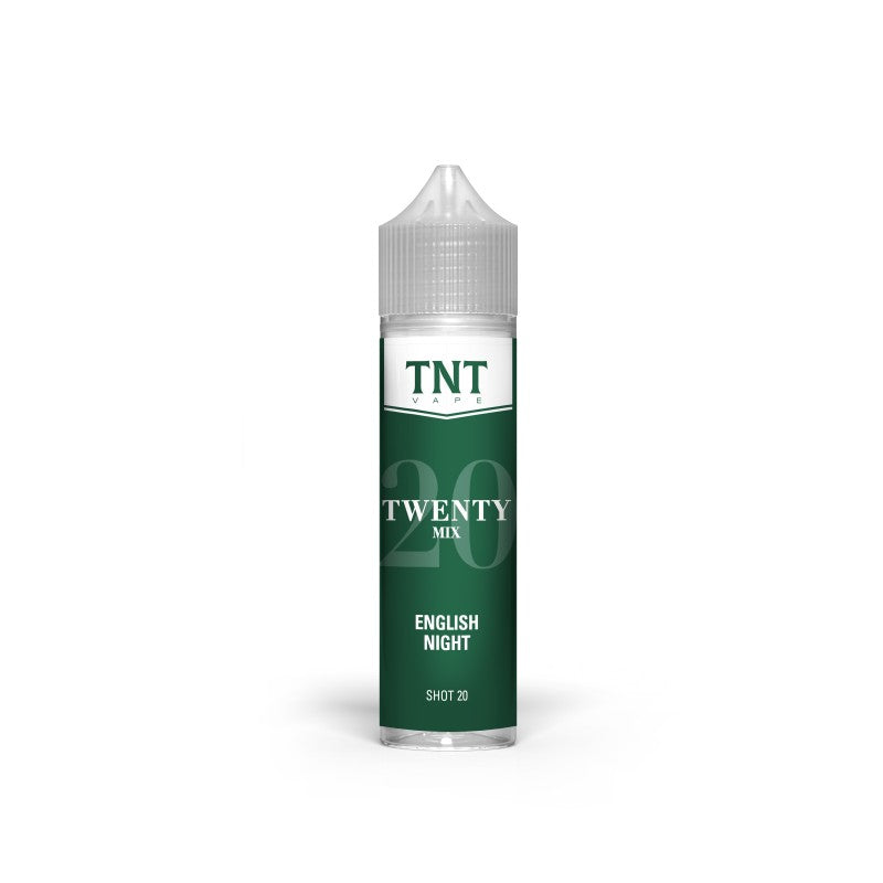Twenty Mix ENGLISH NIGHT - TNT Vape 20 ml. (20+40) Distillato Puro