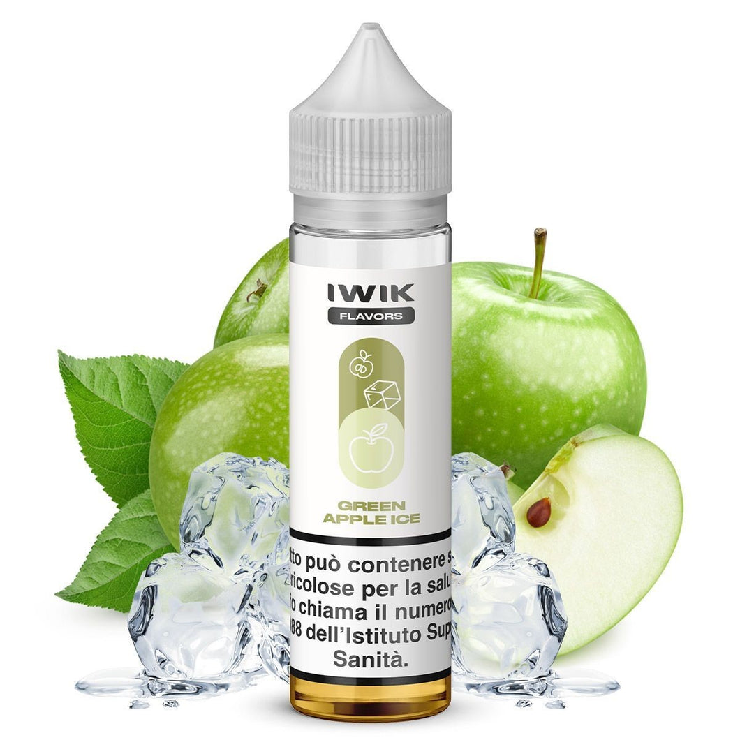 GREEN APPLE ICE - IWIK 20+40 shot (60ml.)