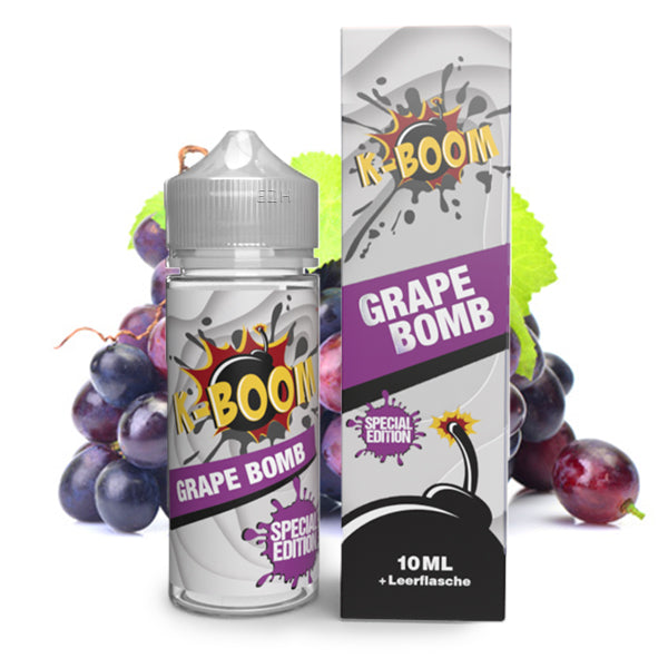 GRAPE BOMB - K-Boom - Aroma Concentrato 10 ml. (Chubby 120ml.)