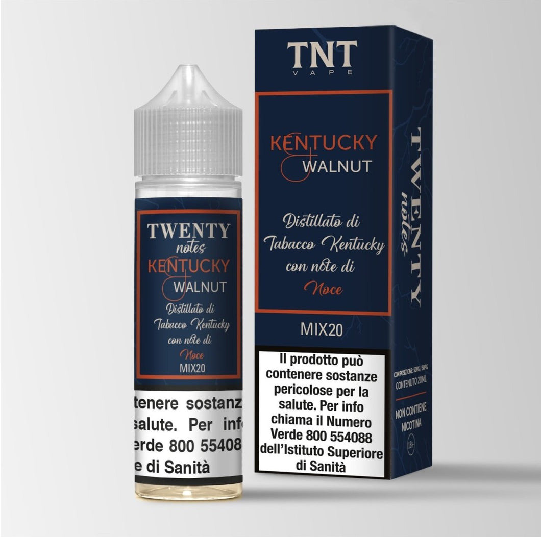 Twenty Notes Mix KENTUCKY E WALNUT – TNT Vape 20 ml. (20+40)