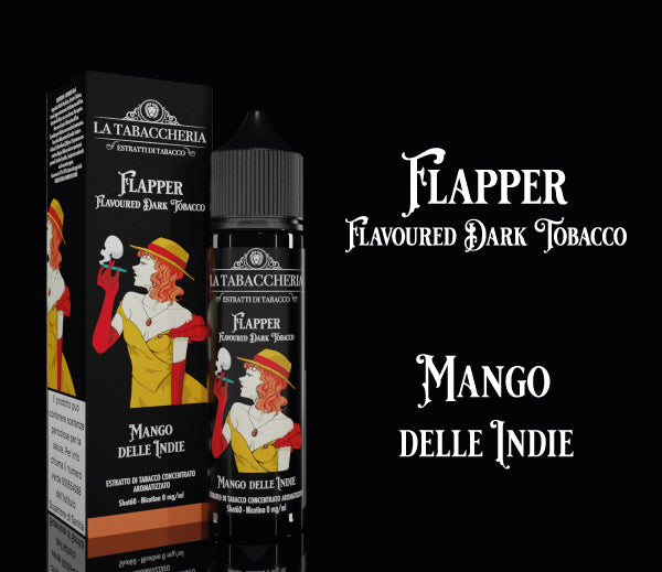 MANGO delle INDIE 20ml. (60ml.) - Linea Flapper Flavoured Dark Tobacco - La Tabaccheria
