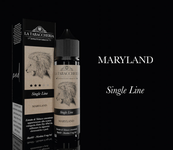 MARYLAND 20ml. (60ml.) Extradry 4Pod - Estratto di Tabacco Single Line - La Tabaccheria