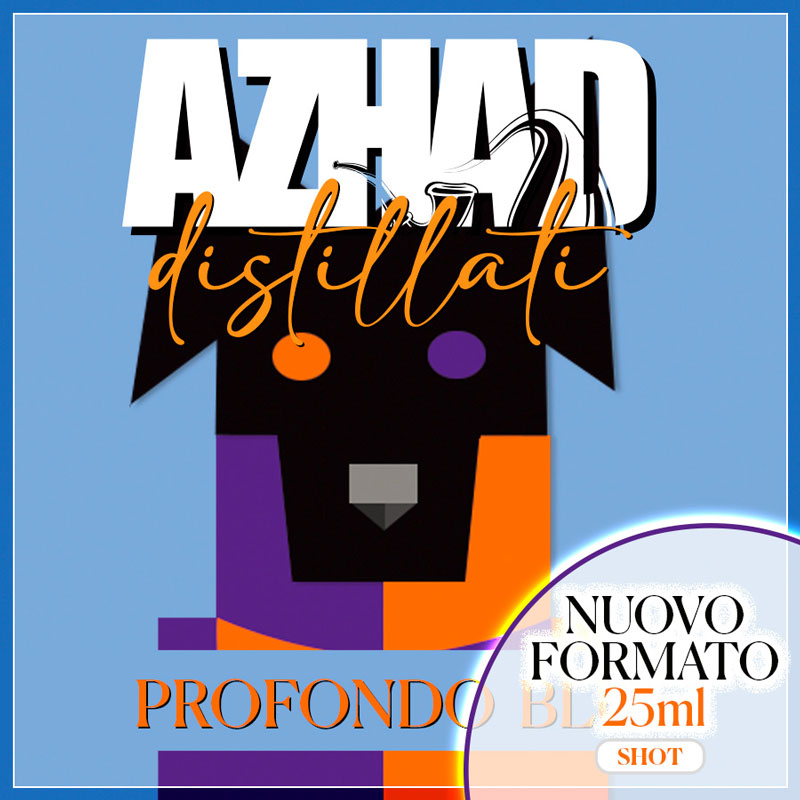 Profondo Blu - Distillati  AZHAD - 25 ml. (60 ml)