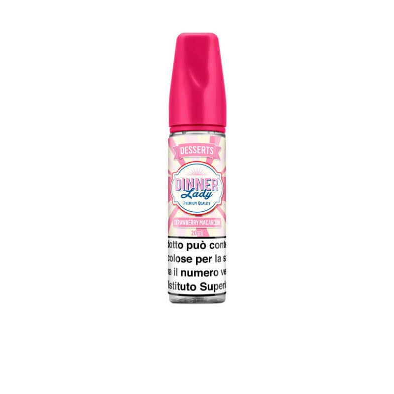 STRAWBERRY MACAROON shot 20ml. (60ml.) - Dinner Lady