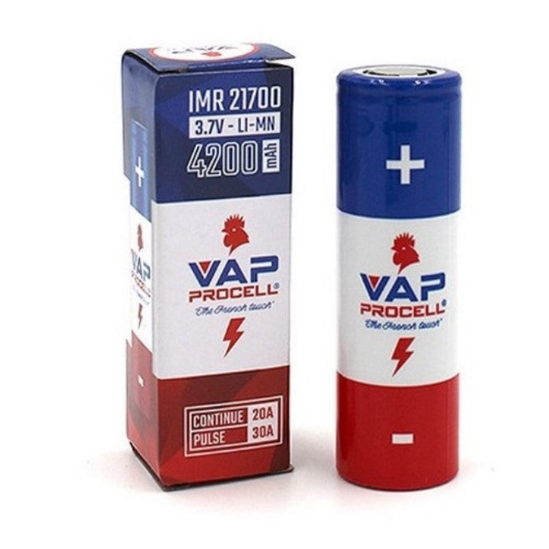 Batteria 30A 21700 4200mah IMR Vap Procell - 1 pz.