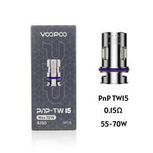 Carica l&#39;immagine nel visualizzatore di Gallery, Resistenze PnP TW-DW  /0.15/0.2/0.3/0.6 Ohm - Voopoo – 5 pz.
