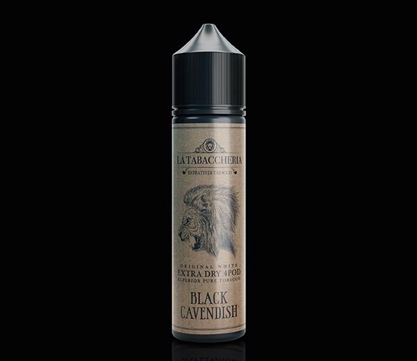 BLACK CAVENDISH 20ml. (60ml.) Extradry 4Pod - Estratto di Tabacco Original White - La Tabaccheria