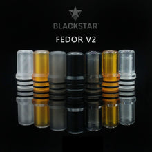 Carica l&#39;immagine nel visualizzatore di Gallery, Trasparent Grey Polished - Drip Tip Fedor v2
