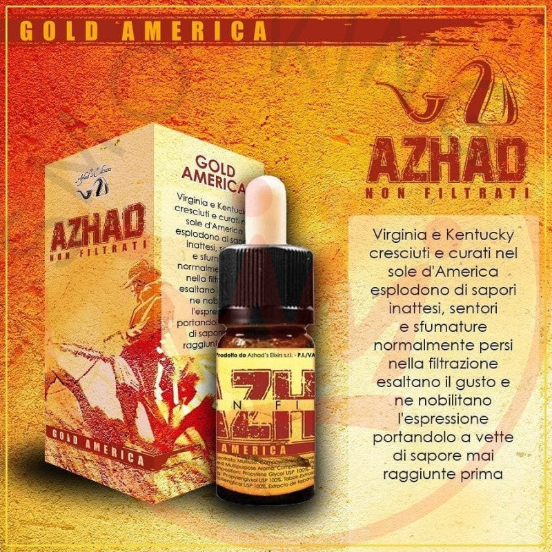 Gold America - Azhad's 10 ml. non Filtrati