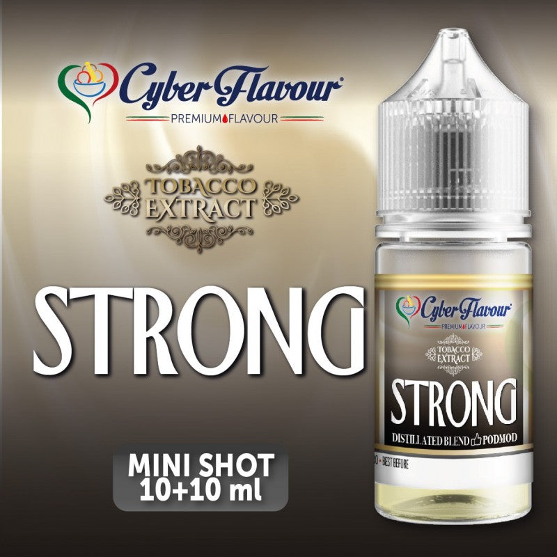 STRONG Tobacco Extract Minishot 10+10 CyberFlavour